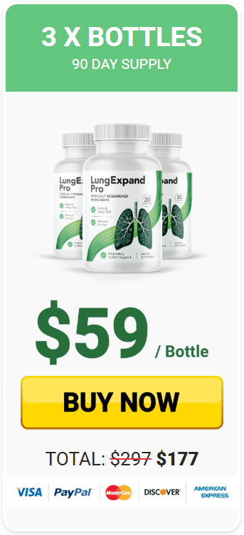 Buy LungExpand Pro 3 Bottle